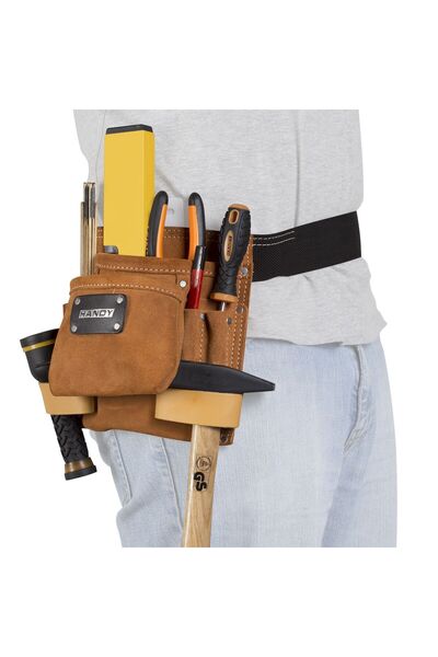 OEM Geanta din piele pentru scule, cu centura, Handy „Heritage Collection”