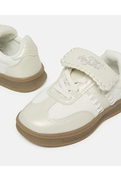 REDTAG Infant Girls Cream Multi Piece Sneaker