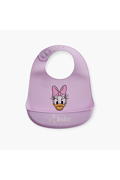 Disney Daisy Duck Print Silicone Bib