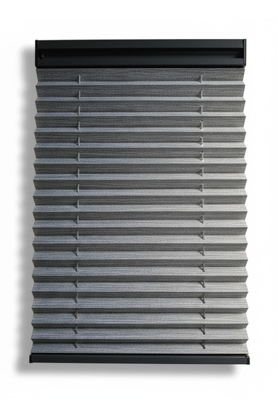 YILSA PLİSE Bambu Plise Perde Katlanır Cam/Ev/Ofis Perdesi, İstediğin Ölçüde