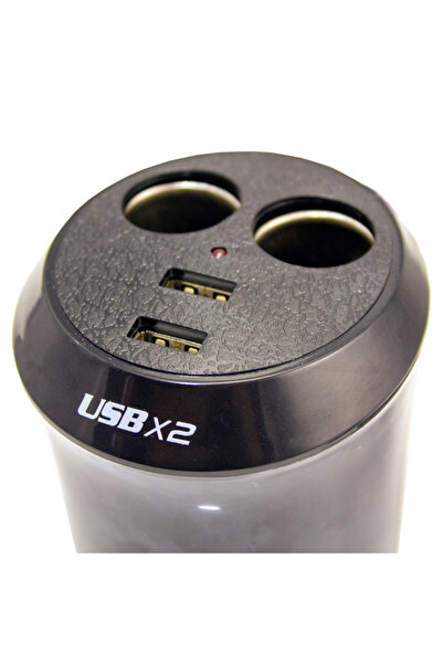 CED AUTO TRADE Multifunctional car cigarette lighter charger