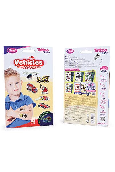 Alista Home Vehicle tattoo sticker set - 53 pcs/pack