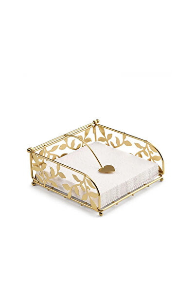Ambiente Branch Big Gold Table Napkin Holder