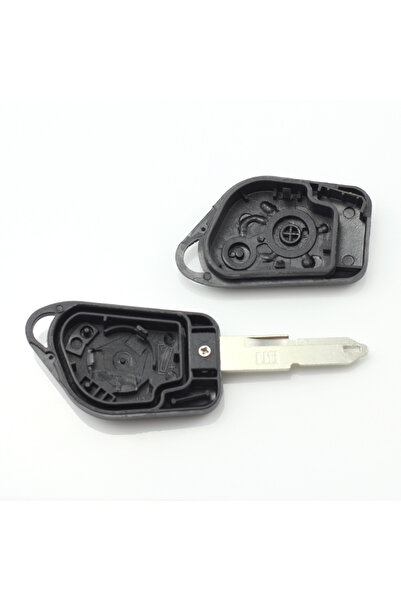 OEM Citroen / Peugeot - Carcasa cheie cu 2 butoane si suport de baterie