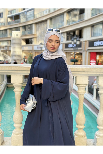 Jvelando Abaya Takım Lacivert