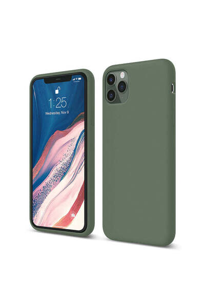 Casey Studios Husa Silicon iPhone 11 Pro Max, cu Microfibra, Slim, de Protect...