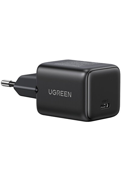 Ugreen KF2347727 X513 65007 GaN 1xUSB-C Fast Charging QC4 5V/3A 30W Negru