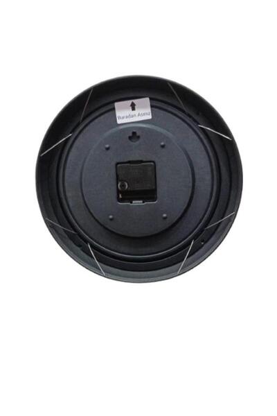 Regal 4290 Bw Special Series Metal Case Silent Second Wall Clock