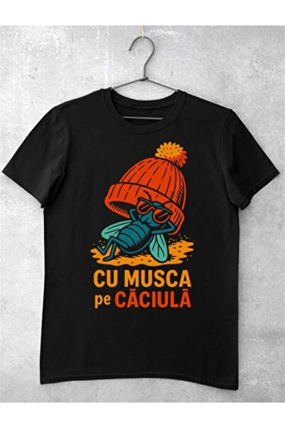 GRIZZLY SHOP.RO Tricou Femei Cu Musca pe Căciulă