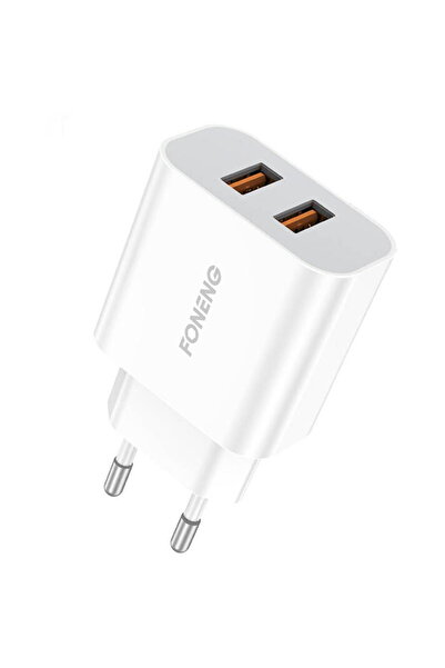 FONENG EU45, 2x USB + cablu Micro USB