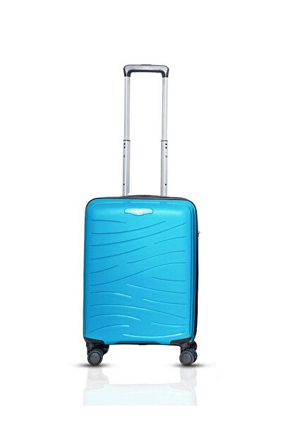 Skybags Maxx Carry-On Luggage - Hardside Polypropylene, 20 Inch, Blue