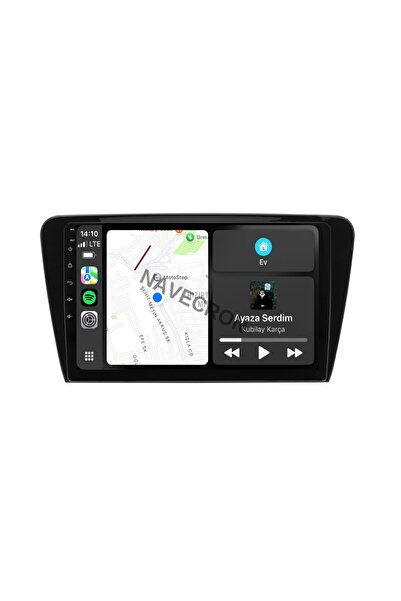NAVECRON SKODA OCTAVIA 2013-19 UYUMLU ANDROID MULTİMEDYA GERÇEK 4/64 KABLOSUZ...