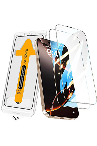 Redclick Apple iPhone 14 Pro Max 3D Oliv Hd Tempered Glass Screen Protector +...
