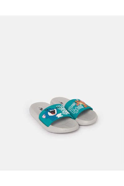 REDTAG Boys Grey And Teal Tom And Jerry Slide