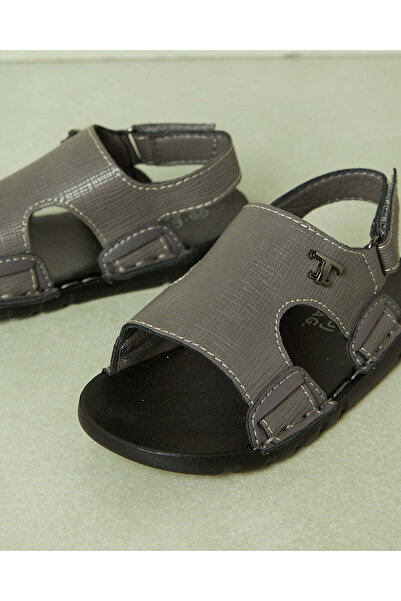 REDTAG Boys Grey Arabic Sandal