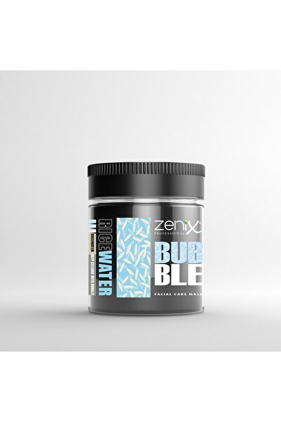 Zenix bubble clay yüz maskesi pirinç suyu 100 ml