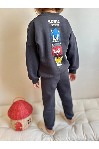 YİGİT BUTİK Character Patterned Boy's Bottom and Top Set