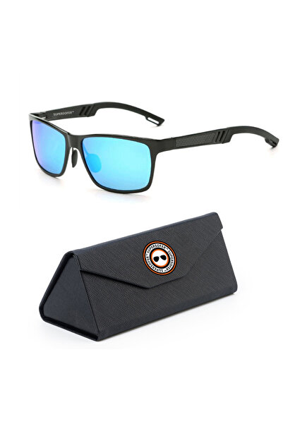 Supersofer Ziua SUPERSOFER™ Limited Edition Driving Glasses, polarized, UV 400, blue lenses