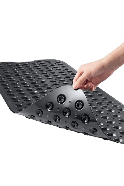 Generic Sulfare Non-Slip Bathtub Mat with Suction Cups and Drain Holes, 40 x ...