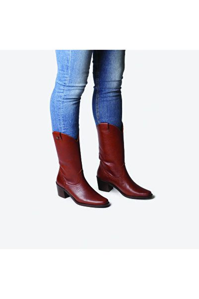 Toni Pons Women's / Girls' Boots Ubeda Leather Cowboy Ankle Boots with Heel