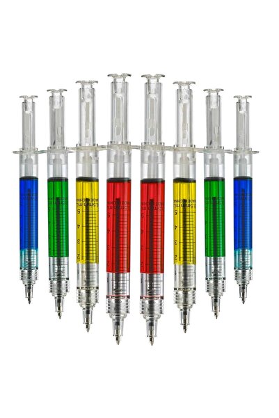 Pagina de Nursing Pix formă Seringă Albastru (mină albastră)