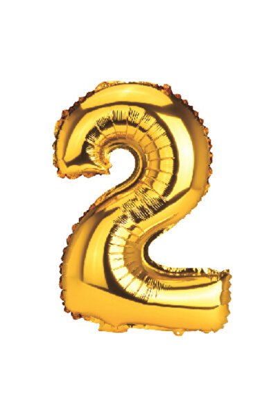 Mirific Party Balon petrecere, folie metalică, auriu, 80 cm, numărul 2