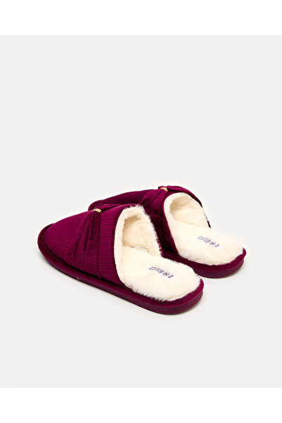 REDTAG Women Burgundy Closed Toe Slipper