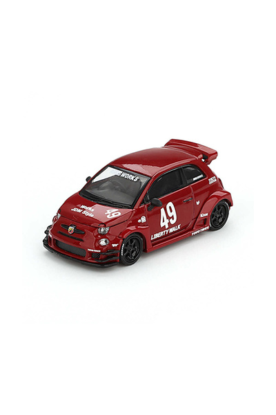 mini gt 1:64 2024 Fiat 500 ABARTH 595 LB WORKS N #49 ABAS LHD