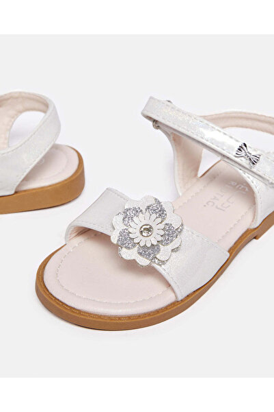 REDTAG Infant Girls White Embellished Sandal