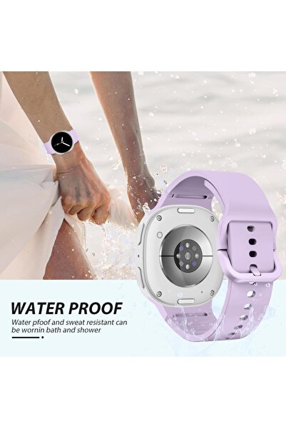 UnDePlus Samsung Galaxy Watch 8 40mm 44mm Classic 46mm Launch 1-1 Strap Sport Silicone Band