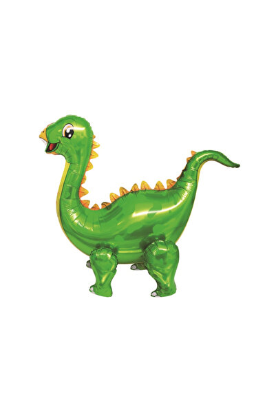 Mirific Party Balon folie metalizată verde pentru petrecere, 92×57 cm, dinozaur