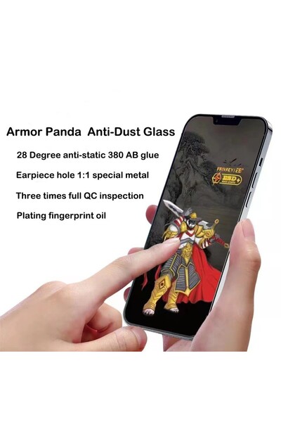 Soho Mobile Flippy® 3D Full Glue Armor Panda Tempered Glass Film for Samsung A22 5G