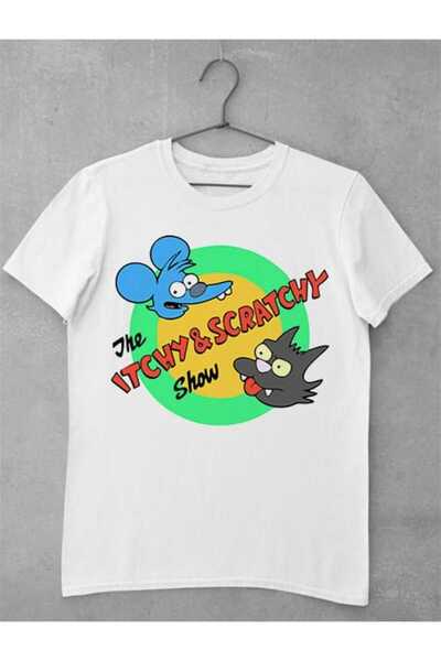 GRIZZLY SHOP.RO Tricou Femei Itchy and Scratchy