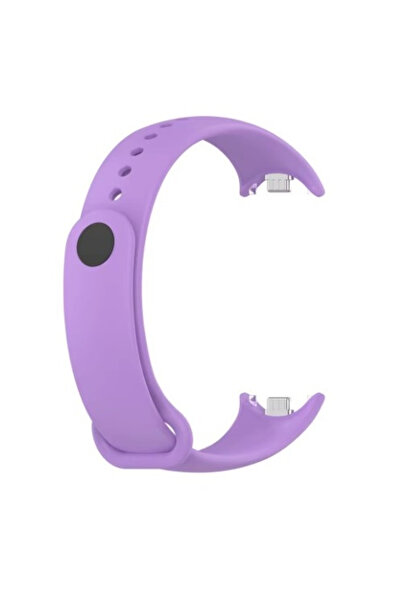 PHN MAG Silicone strap with metal PIN, compatible with Xiaomi Mi Band 8/9/10, PHN Mag, Lilac