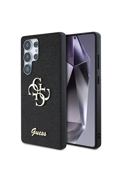 Guess Carcasă pentru Samsung Galaxy S25 Ultra, cu sclipici și logo Big 4G, pr...