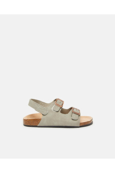 REDTAG Senior Boys Grey Cork Sandals