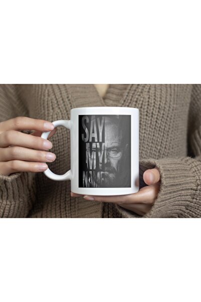 Beramussa كوب Breaking Bad Say My Name – تصميم وولتر وايت، نموذج خاص قابل للت...