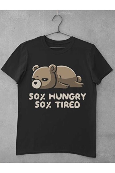 GRIZZLY SHOP.RO Tricou Femei 50 Hungry and Tired