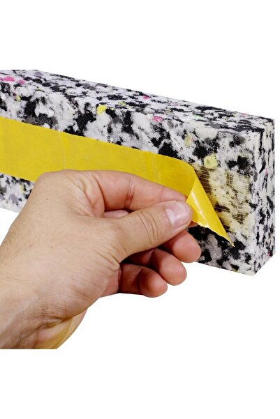 BarkoFix 4 Adet Kapı Altı Rüzgar Önleyici Kapı Altı İzolasyon Süngeri Kapı Altı Eşik Süngeri Rüzgar Önleyici