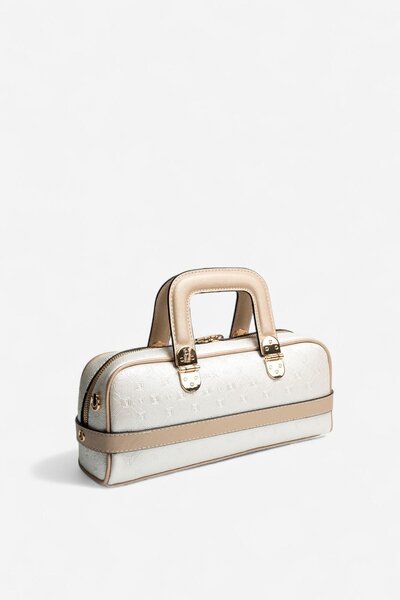 Silver Polo Silver & Polo Sp1258 Women's Handbag with Logo -S.Nut