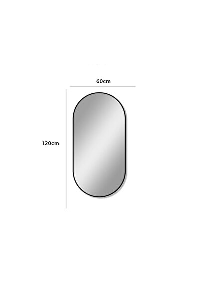 Family Ship Oval Wall Mirror 120×60 cm
