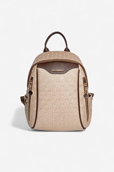Silver Polo Silver & Polo Nut - Brown Sp906 Backpack