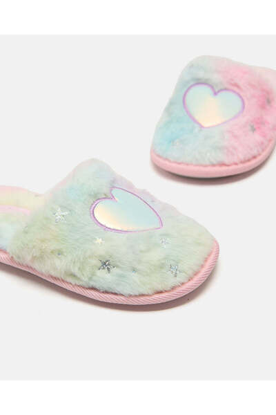 REDTAG Girls Assorted Plush Fur Slipper