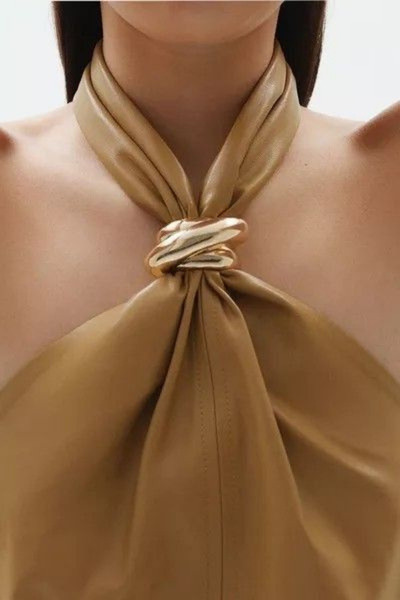 Trend aksesuar Metal Çapraz Form Geçmeli Aksesuar