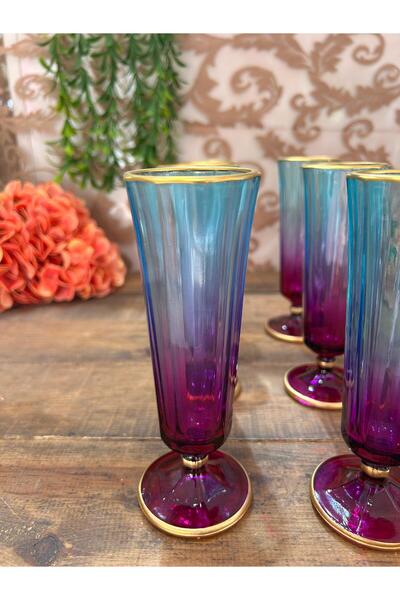 star glass Blue Pink Coffee so the Cup