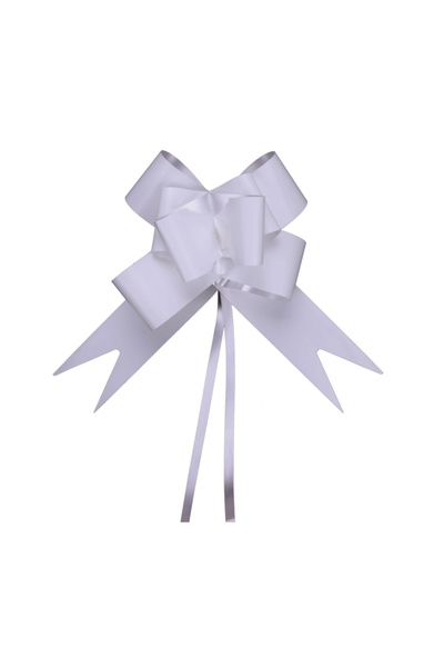 Mirific Party White gift bow, 70×4.5 cm, 10 pcs