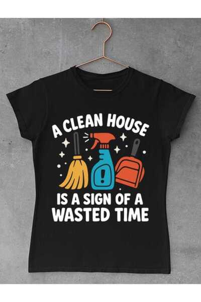 GRIZZLY SHOP.RO Tricou Femei A Clean House