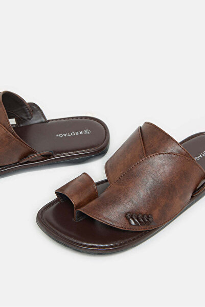 REDTAG Senior Boys Brown Sharqi Traditional Sandals