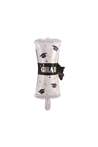 Mirific Party Balon petrecere, folie metalică multicoloră, 48×21 cm, panglică...