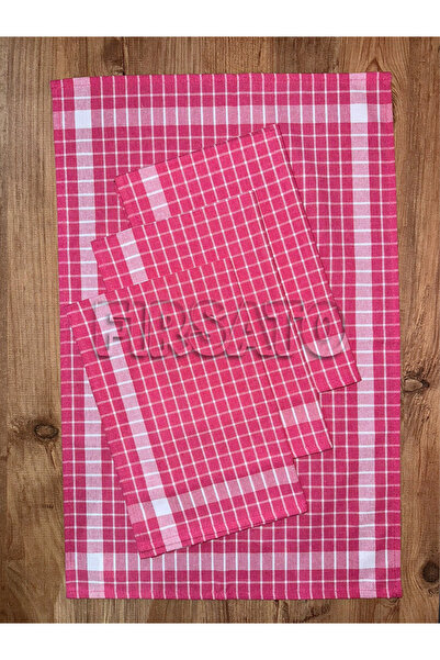 Fırsato مناشف مطبخ مربعة من غريدا، 4 قطع |   منشفة تجفيف، حاصلة على شهادة أوك...